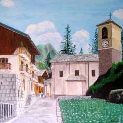 village d`Italie Campiglia: tableau créé en janvier 2009